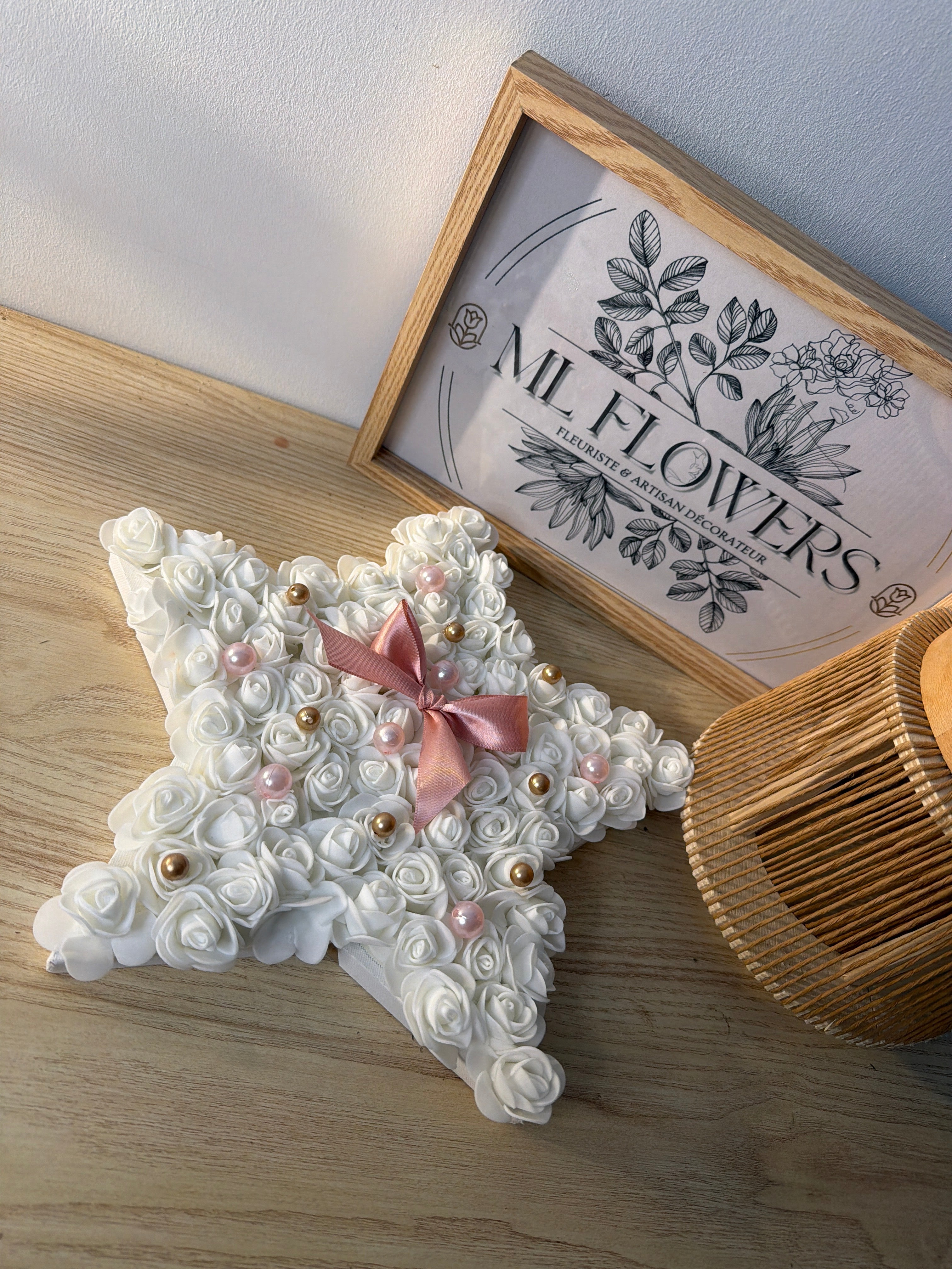 Décoration, murale, étoile