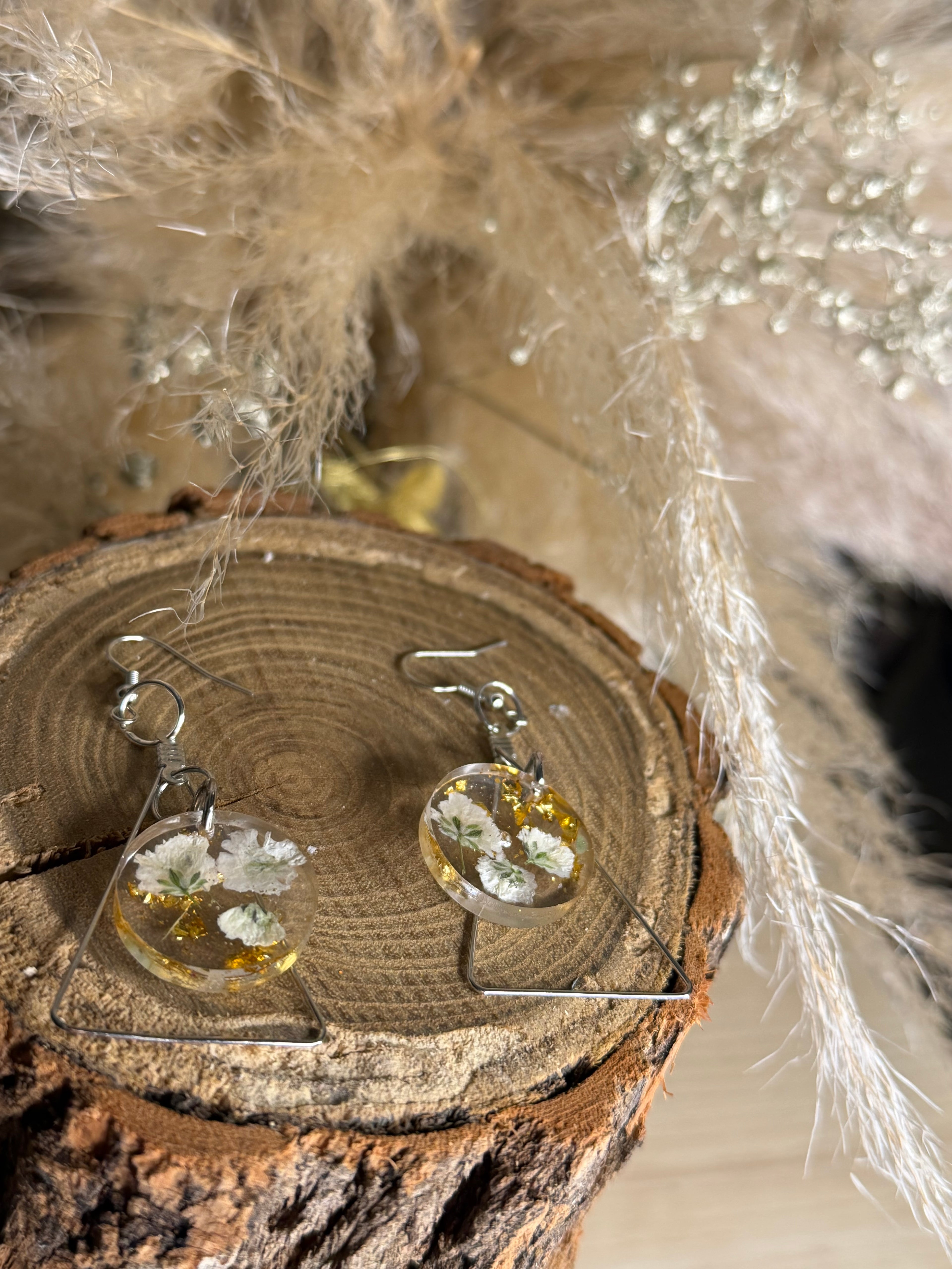 Boucles d’Oreilles Fleur de Nature